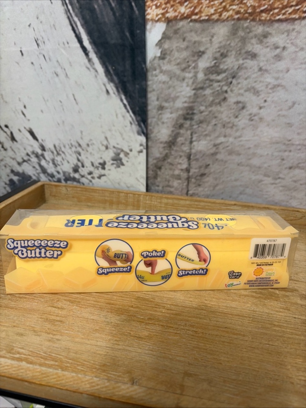 Sunny Days Squeezy Butter - Tiktok Viral Sensory Stress Relief Squeeze Toy 🧈 - Picture 2 of 4